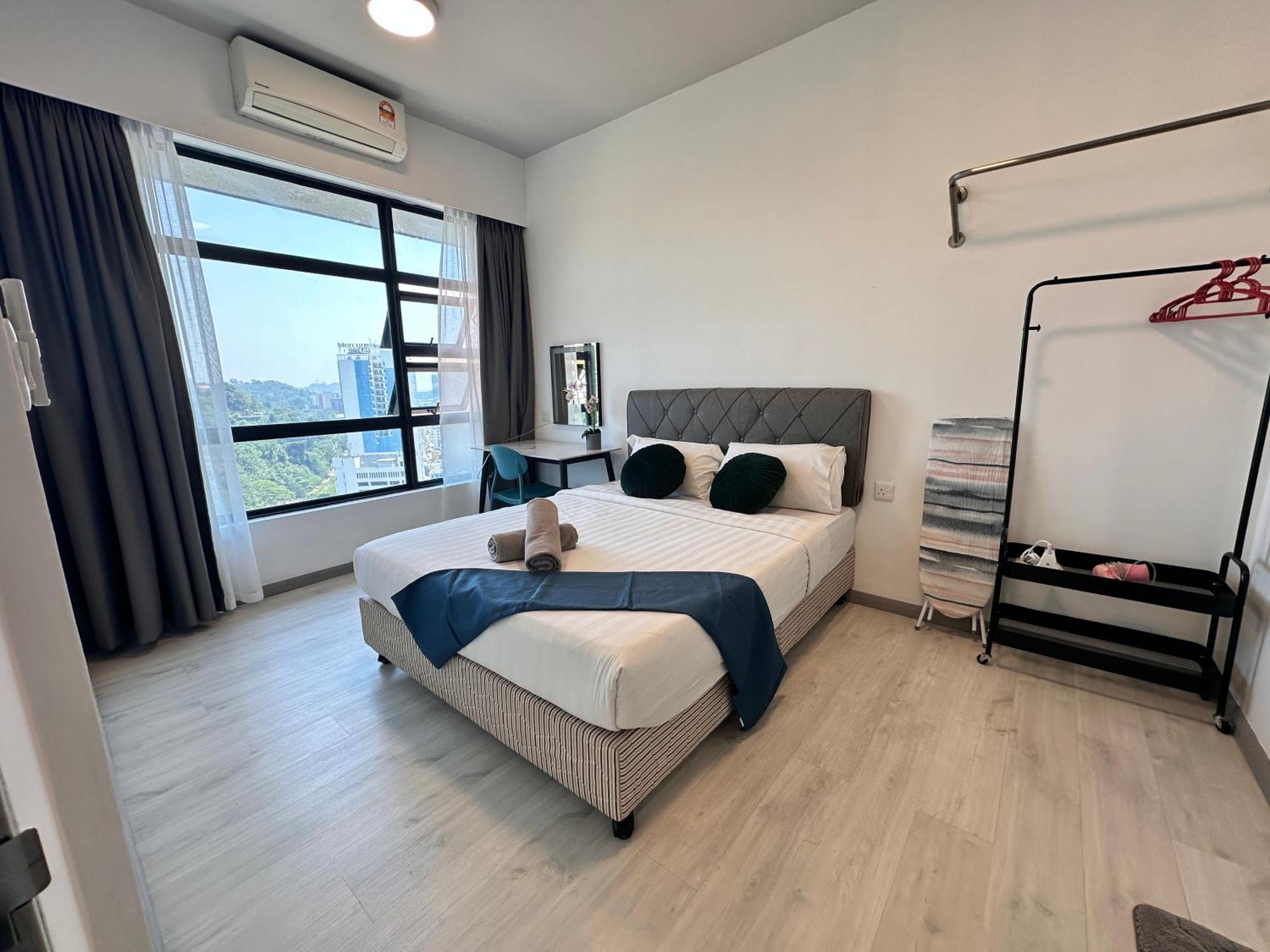 Jq1 Sea & Pool Or City View Wifi I Washing Machine For Some Units I Cuckoo Water Jesselton Quay By R2 Kota Kinabalu Exteriör bild