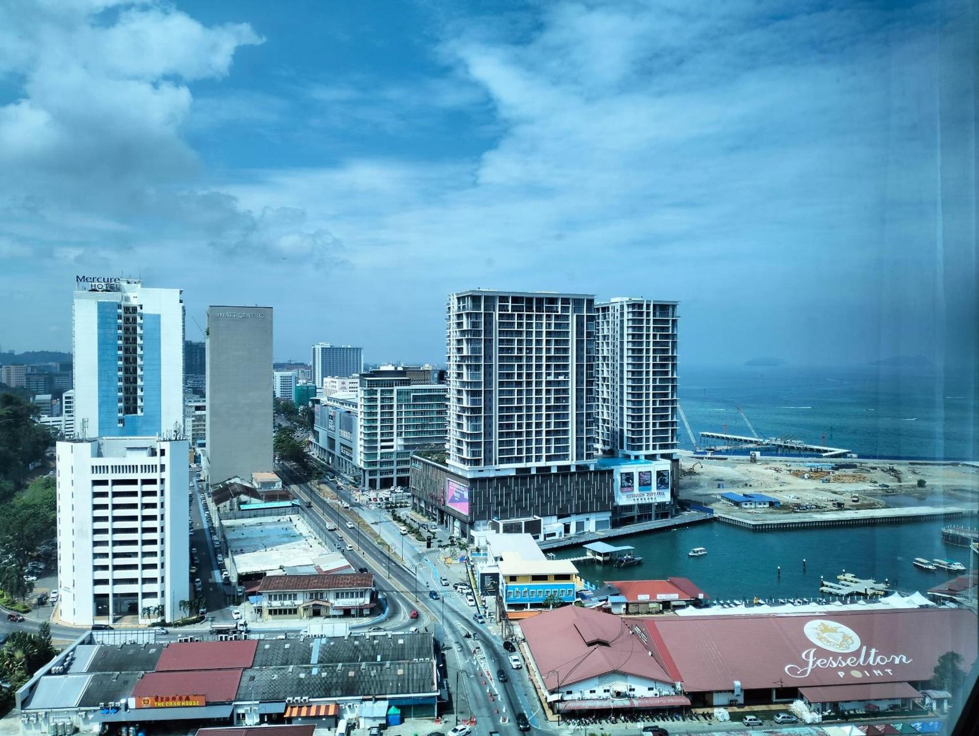 Jq1 Sea & Pool Or City View Wifi I Washing Machine For Some Units I Cuckoo Water Jesselton Quay By R2 Kota Kinabalu Exteriör bild