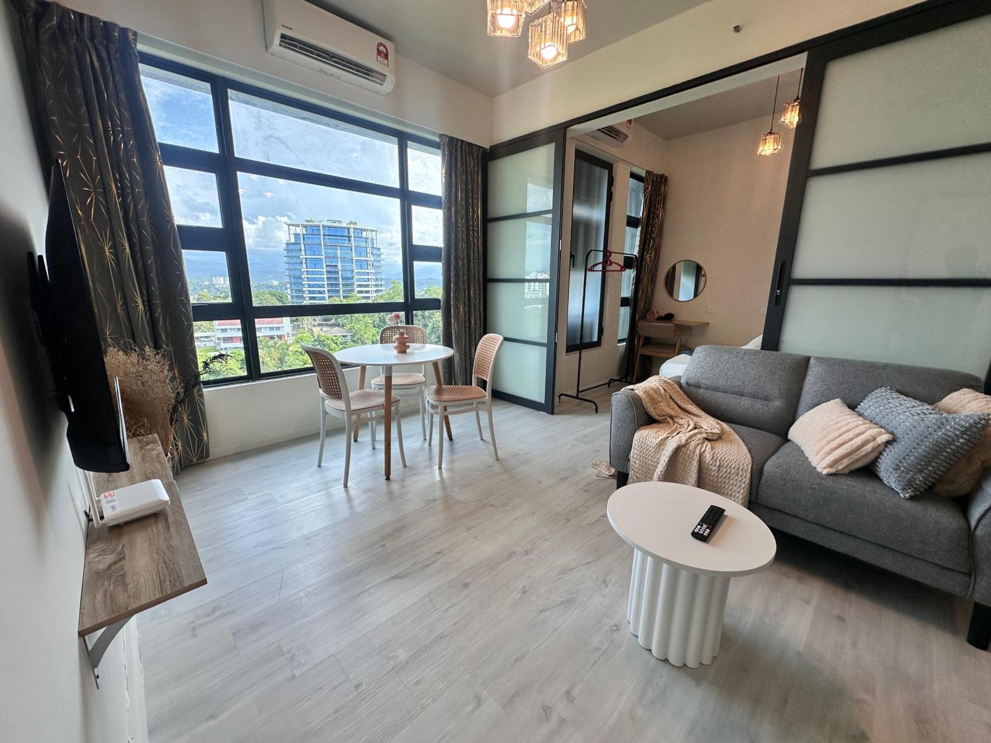 Jq1 Sea & Pool Or City View Wifi I Washing Machine For Some Units I Cuckoo Water Jesselton Quay By R2 Kota Kinabalu Exteriör bild