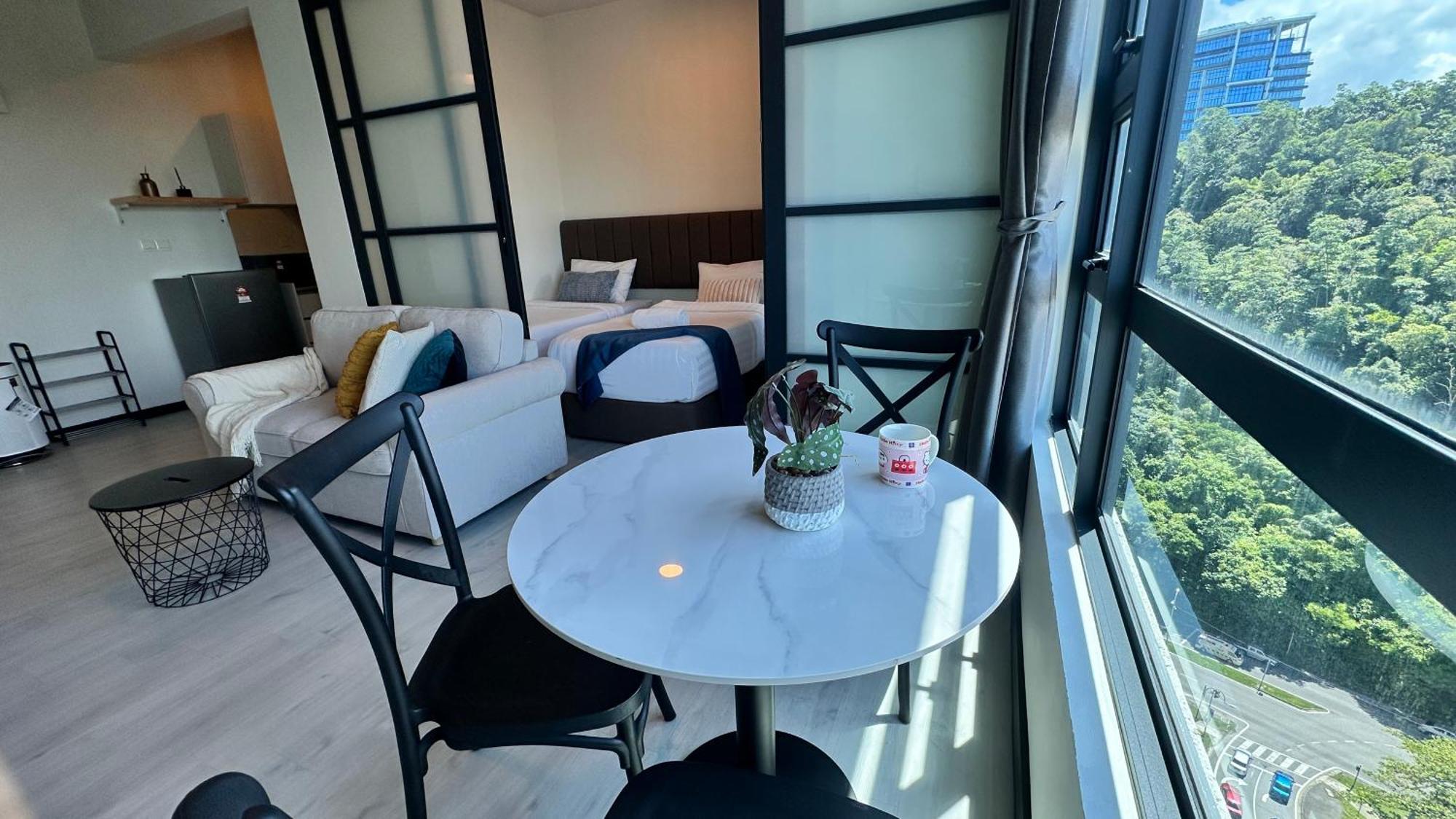 Jq1 Sea & Pool Or City View Wifi I Washing Machine For Some Units I Cuckoo Water Jesselton Quay By R2 Kota Kinabalu Exteriör bild