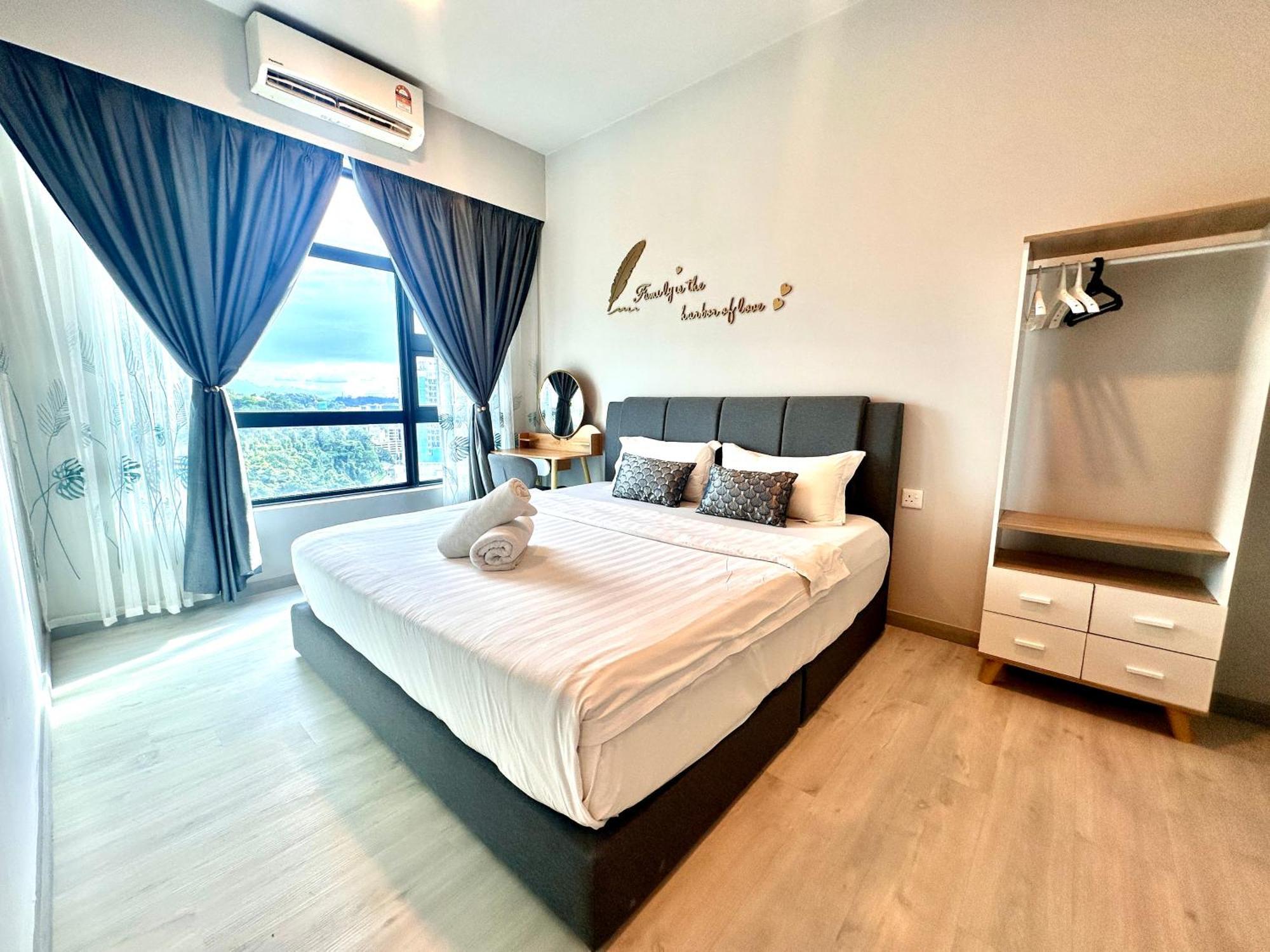 Jq1 Sea & Pool Or City View Wifi I Washing Machine For Some Units I Cuckoo Water Jesselton Quay By R2 Kota Kinabalu Exteriör bild